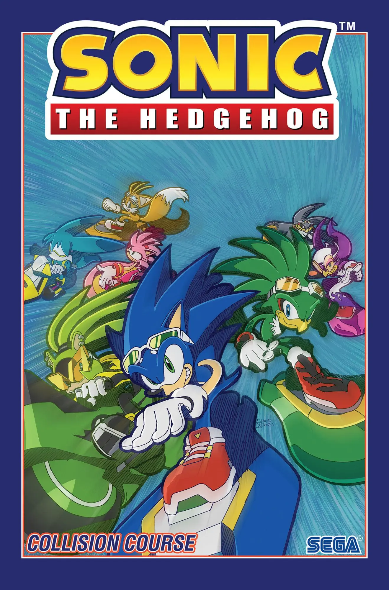 Cover: 9798887242620 | Sonic the Hedgehog, Vol. 19: Collision Course | Evan Stanley | Buch