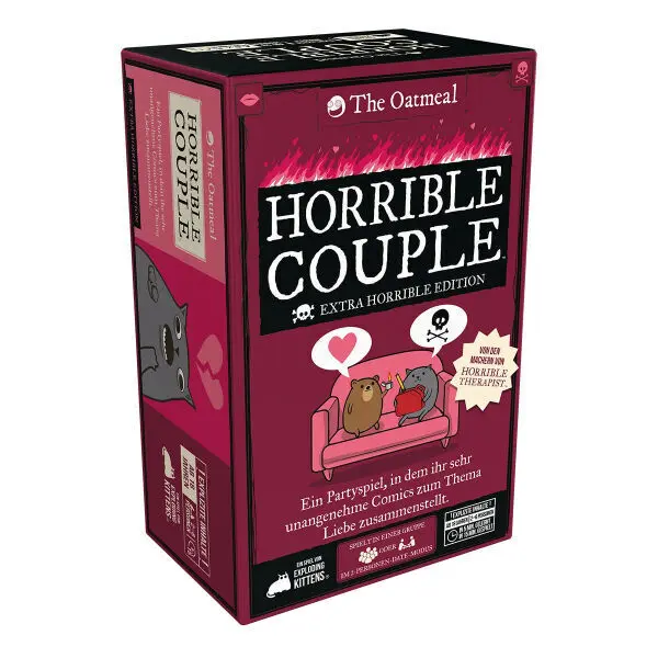 Cover: 810171412720 | Horrible Couple | The Oatmeal | Spiel | EXKD0065 | 2026 | Asmodee