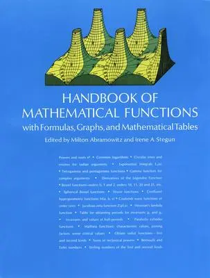 Cover: 9780486612720 | Handbook of Mathematical Functions | Irene A. Stegun (u. a.) | Buch