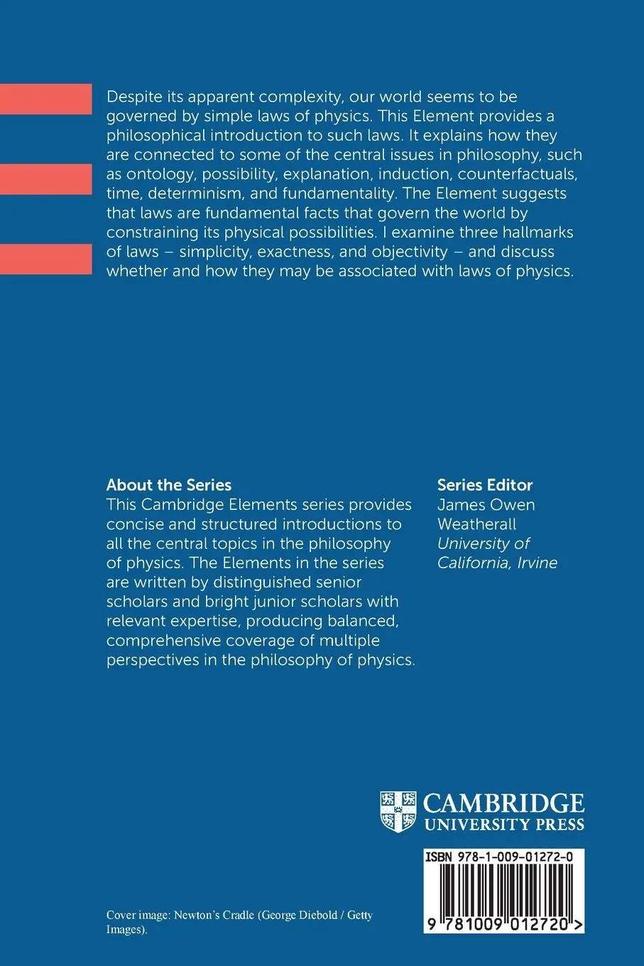 Rückseite: 9781009012720 | Laws of Physics | Eddy Keming Chen | Taschenbuch | Englisch | 2024