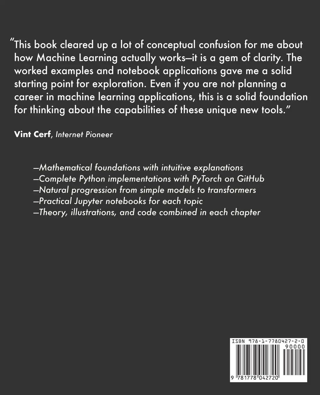 Rückseite: 9781778042720 | The Hundred-Page Language Models Book | Andriy Burkov | Taschenbuch