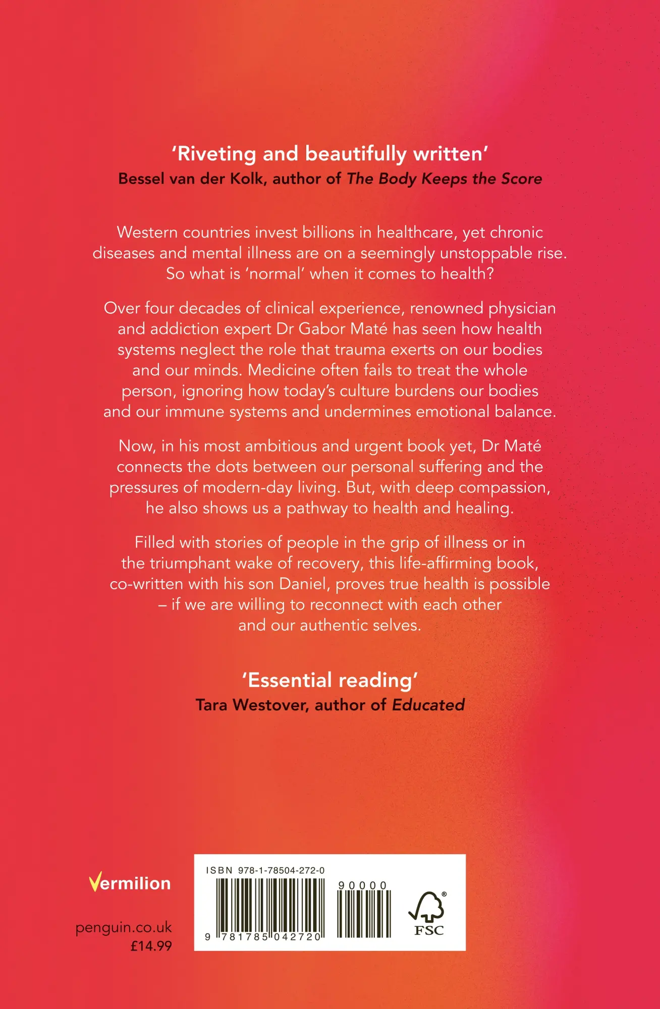 Rückseite: 9781785042720 | The Myth of Normal | Trauma, Illness &amp; Healing in a Toxic Culture