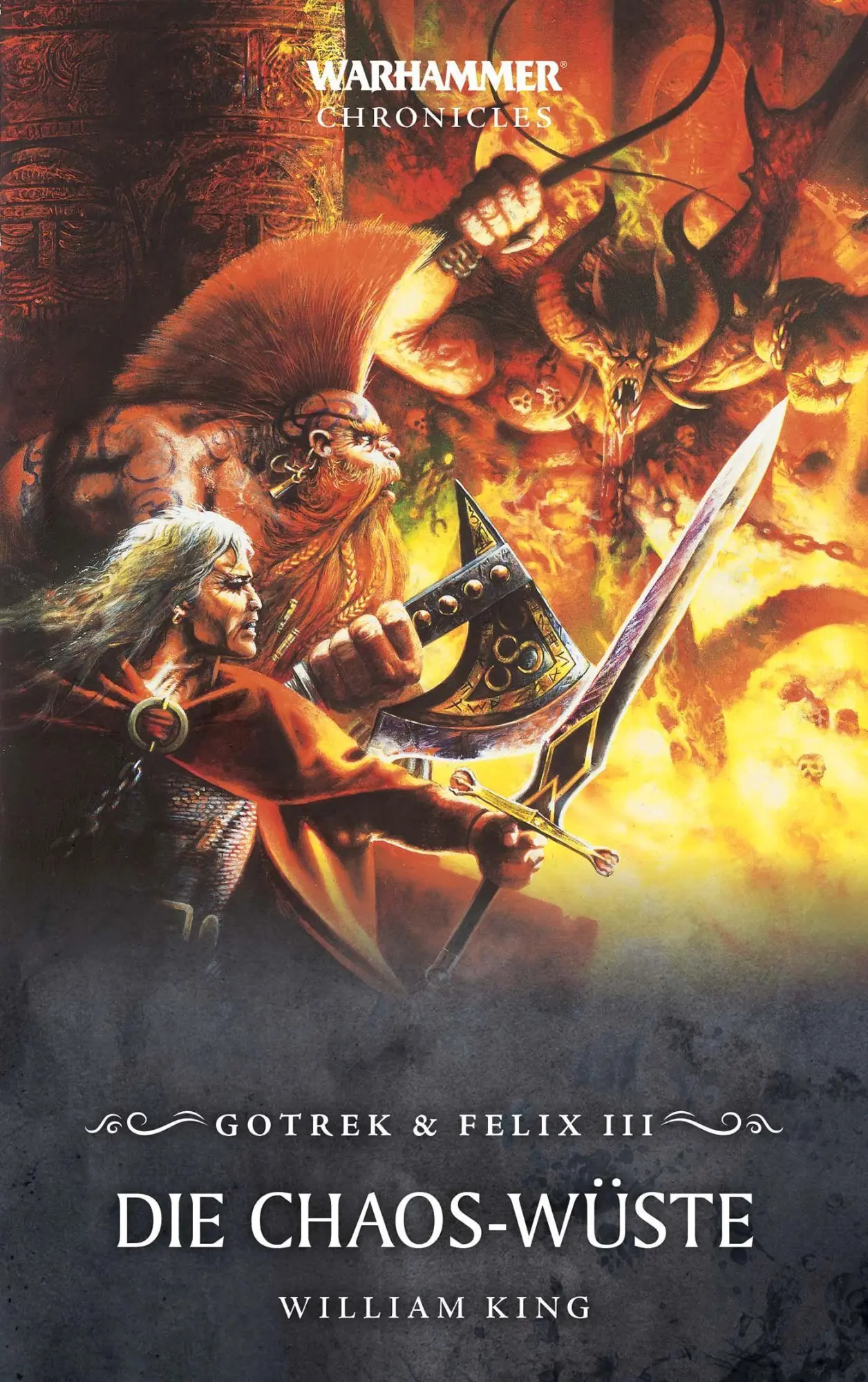 Cover: 9781800262720 | Warhammer - Die Chaos-Wüste | Gotrek &amp; Felix 03 | William King | Buch