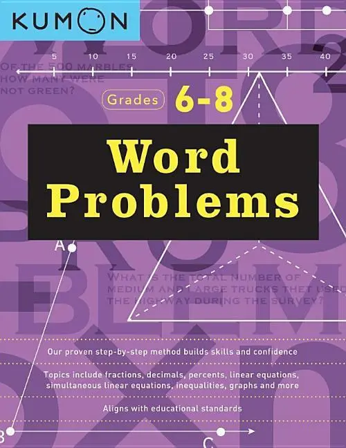Cover: 9781941082720 | Kumon Word Problems Grades 6/8 | Kumon | Taschenbuch | Englisch | 2019