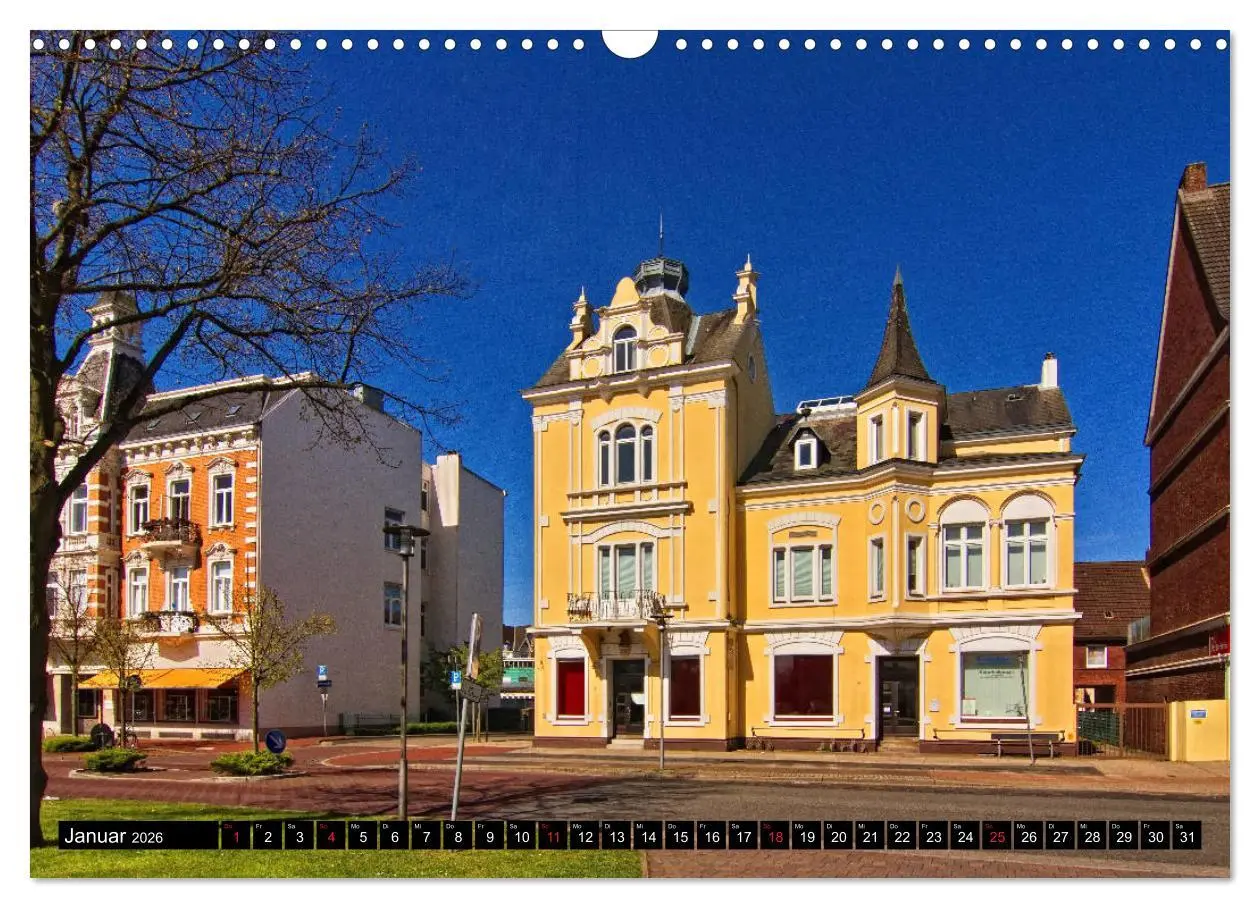 Bild: 9783457772720 | Stadtansichten Cuxhaven (Wandkalender 2026 DIN A3 quer), CALVENDO...