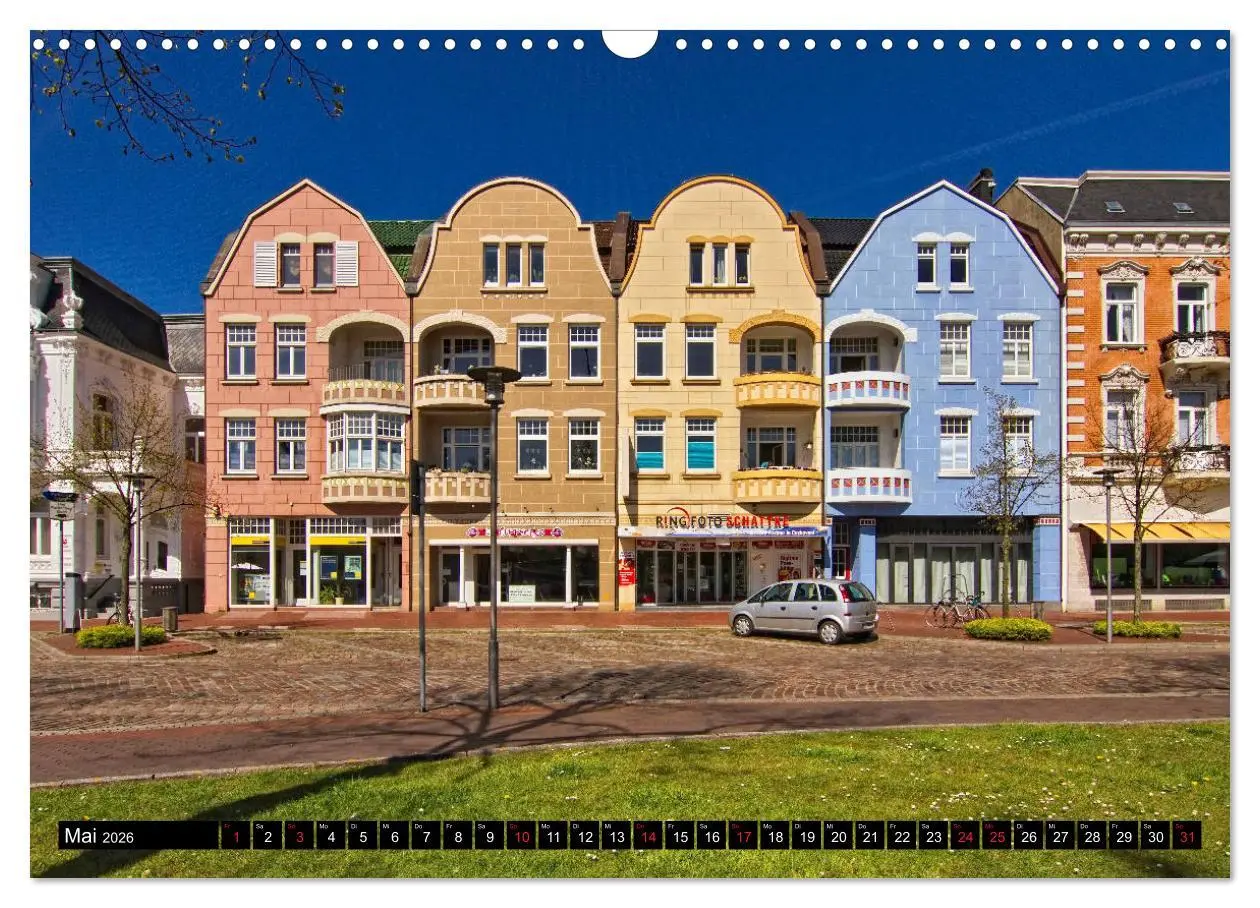 Bild: 9783457772720 | Stadtansichten Cuxhaven (Wandkalender 2026 DIN A3 quer), CALVENDO...