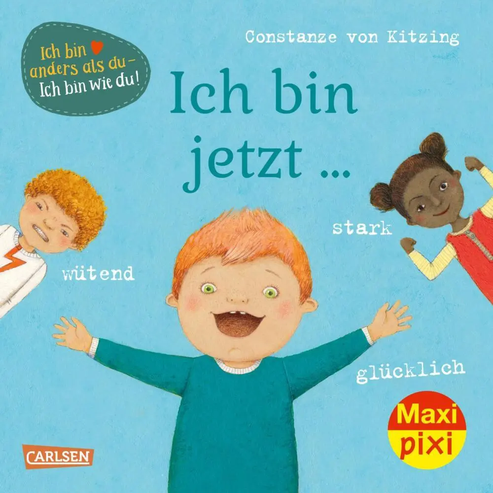 Cover: 9783551032720 | Maxi Pixi 359: Ich bin jetzt ... glücklich, wütend, stark | Kitzing