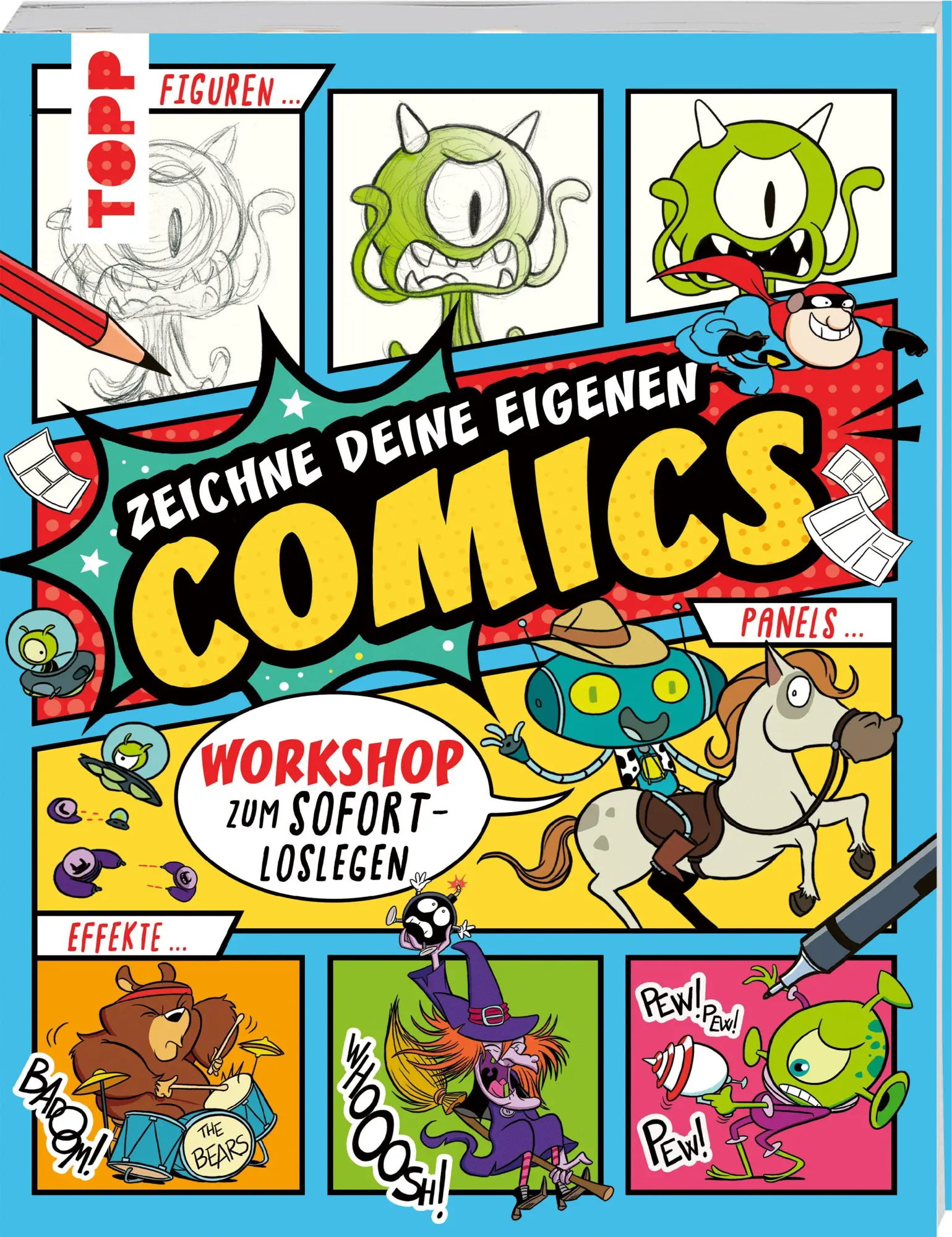 Cover: 9783735892720 | Zeichne deine eigenen Comics | Ned Hartley | Taschenbuch | 96 S.