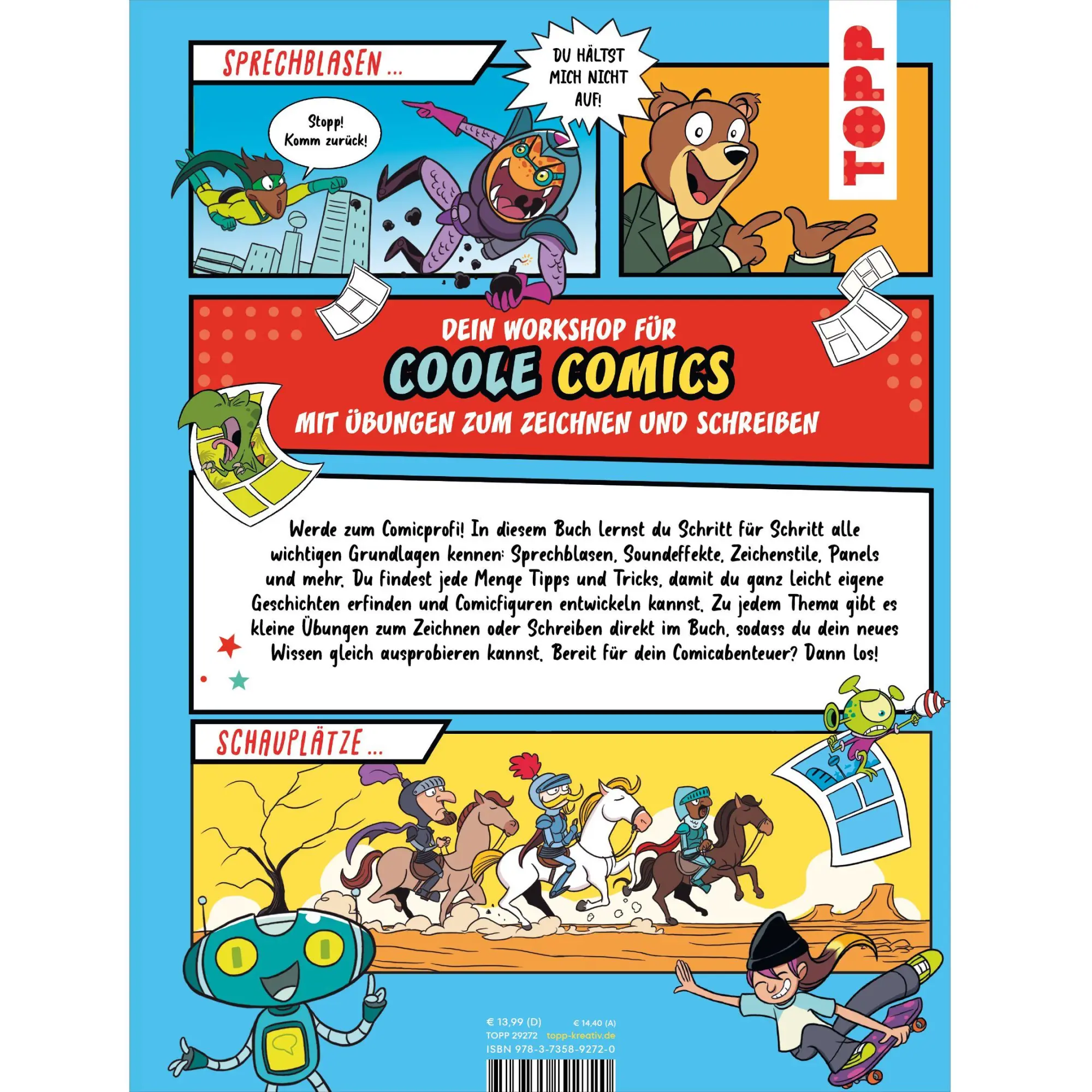 Bild: 9783735892720 | Zeichne deine eigenen Comics | Ned Hartley | Taschenbuch | 96 S.