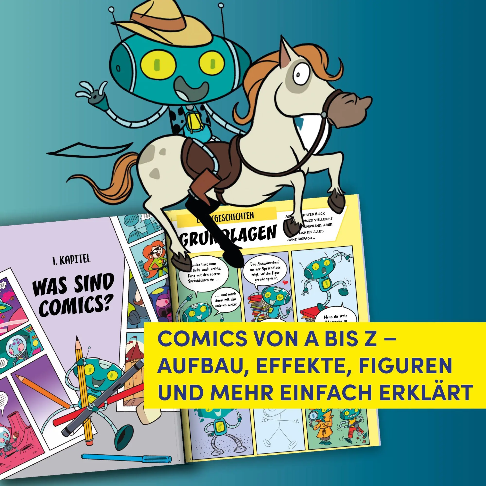 Bild: 9783735892720 | Zeichne deine eigenen Comics | Ned Hartley | Taschenbuch | 96 S.