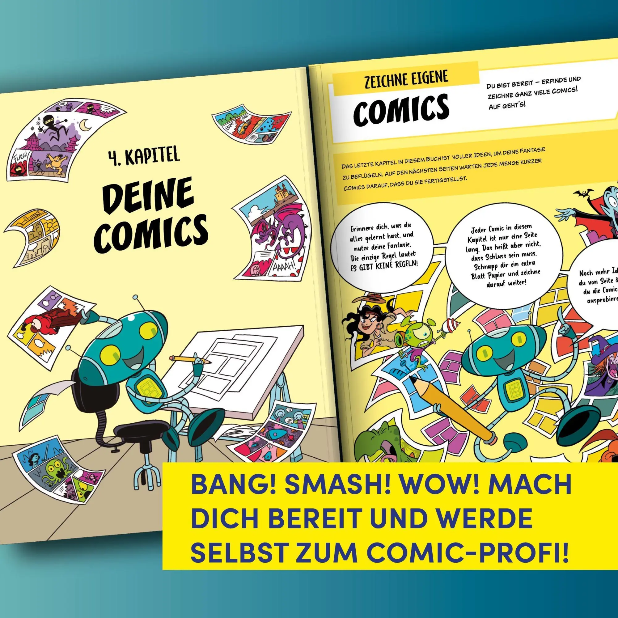 Bild: 9783735892720 | Zeichne deine eigenen Comics | Ned Hartley | Taschenbuch | 96 S.