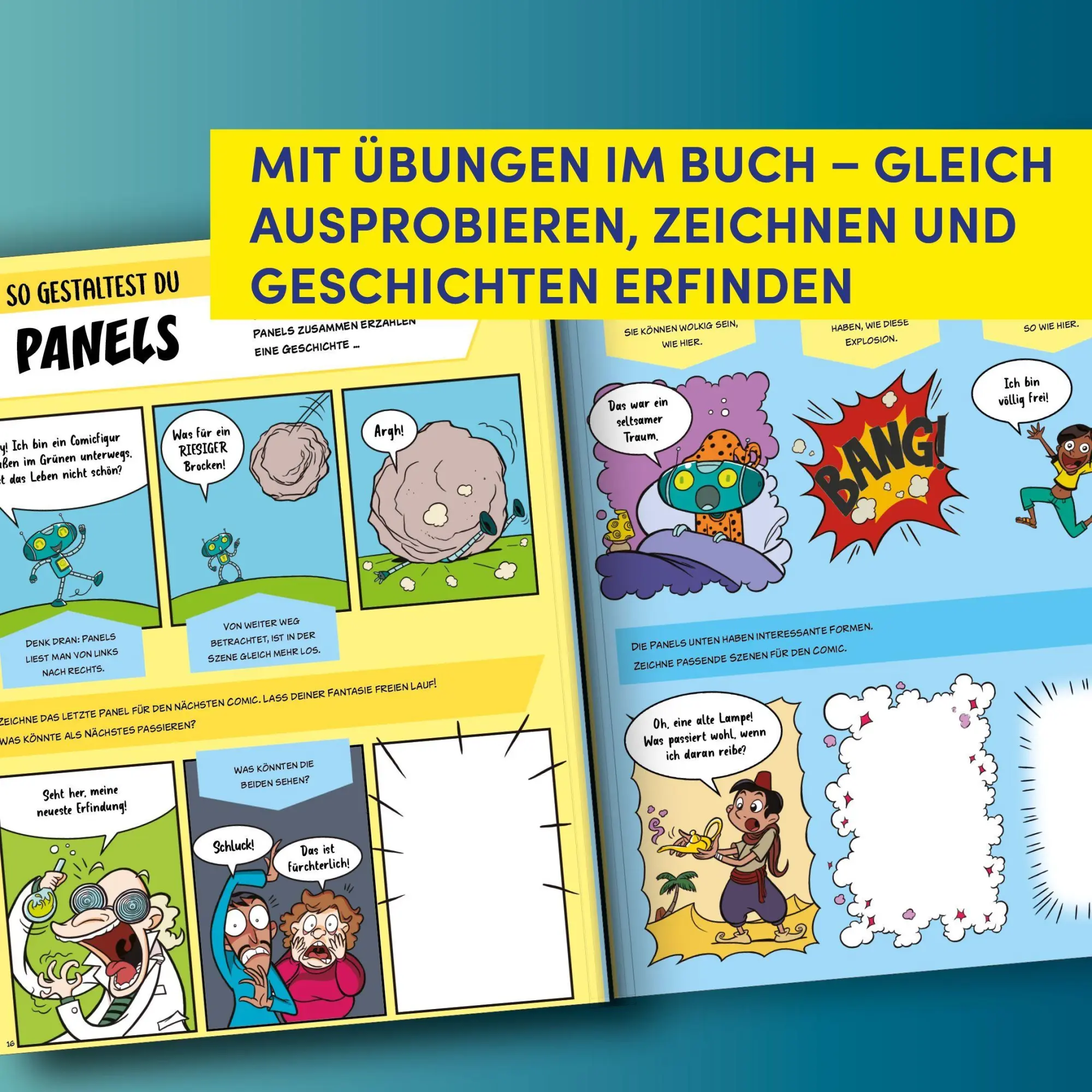 Bild: 9783735892720 | Zeichne deine eigenen Comics | Ned Hartley | Taschenbuch | 96 S.