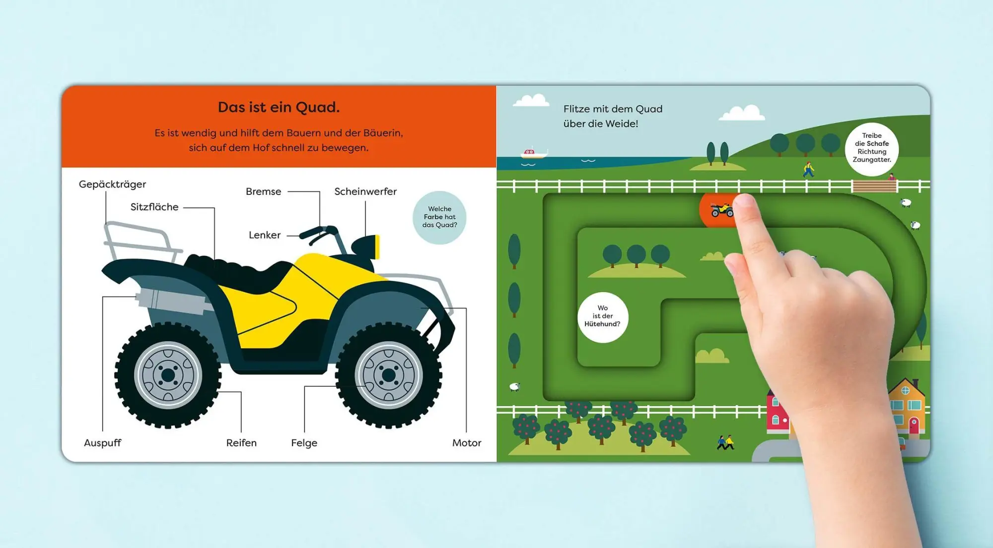 Bild: 9783745932720 | Tut, Tut! - Mein Schiebebuch: Lass uns Traktor fahren! | Dryander