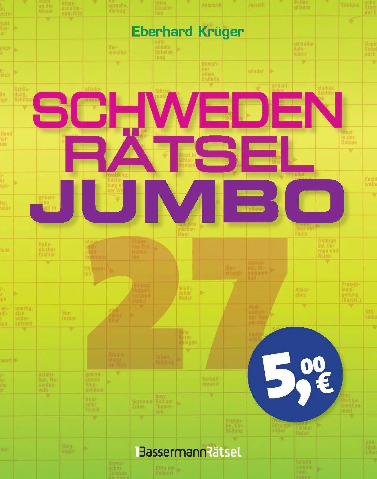 Cover: 9783809452720 | Schwedenrätseljumbo 27 | Eberhard Krüger | Taschenbuch | 320 S. | 2026