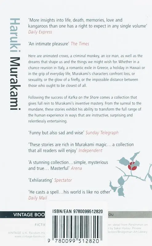 Rückseite: 9780099512820 | Blind Willow, Sleeping Woman | Haruki Murakami | Taschenbuch | XI