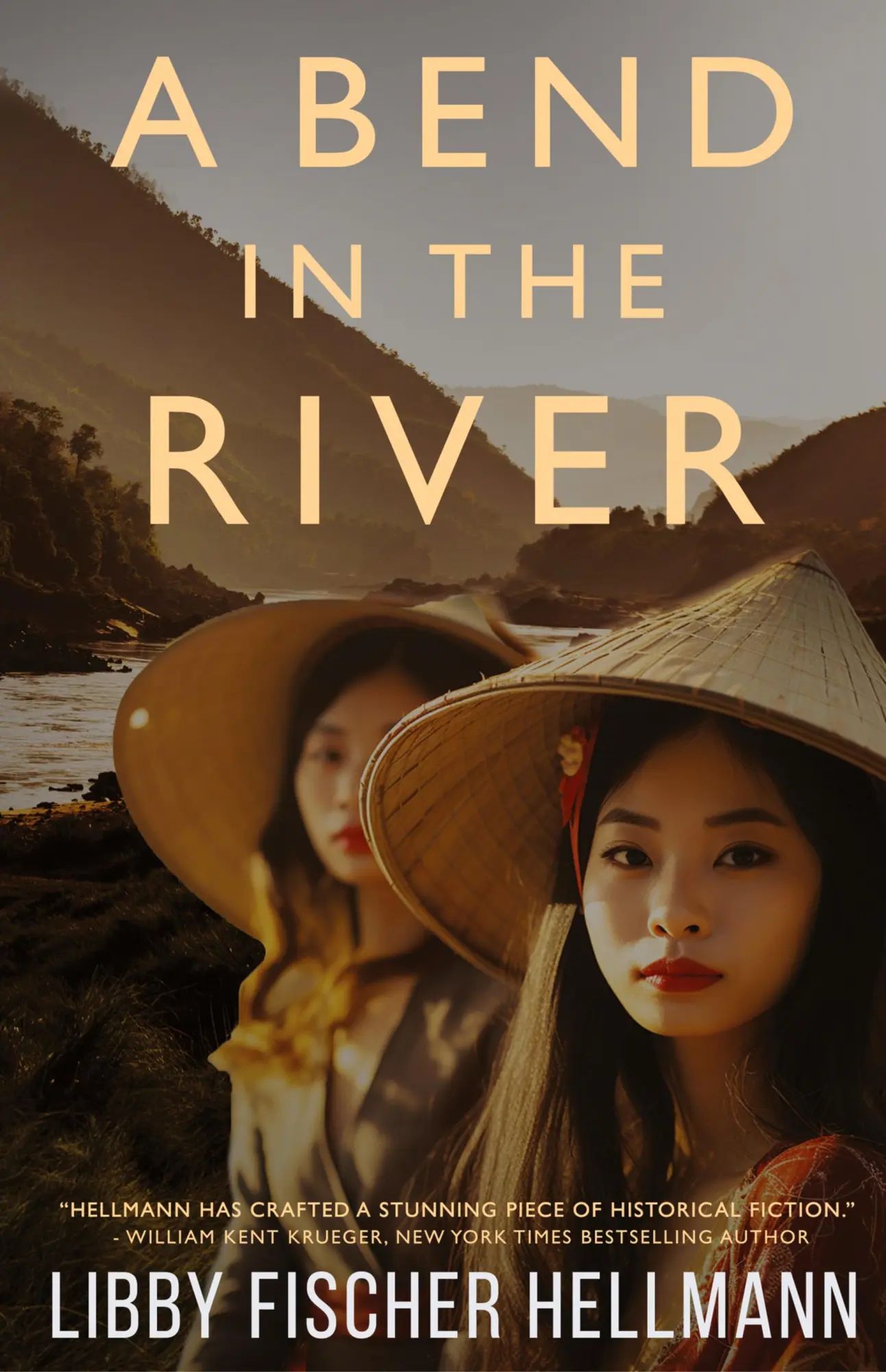 Cover: 9781736452820 | A Bend in the River | 2 Sisters Struggle to Survive the Vietnam War
