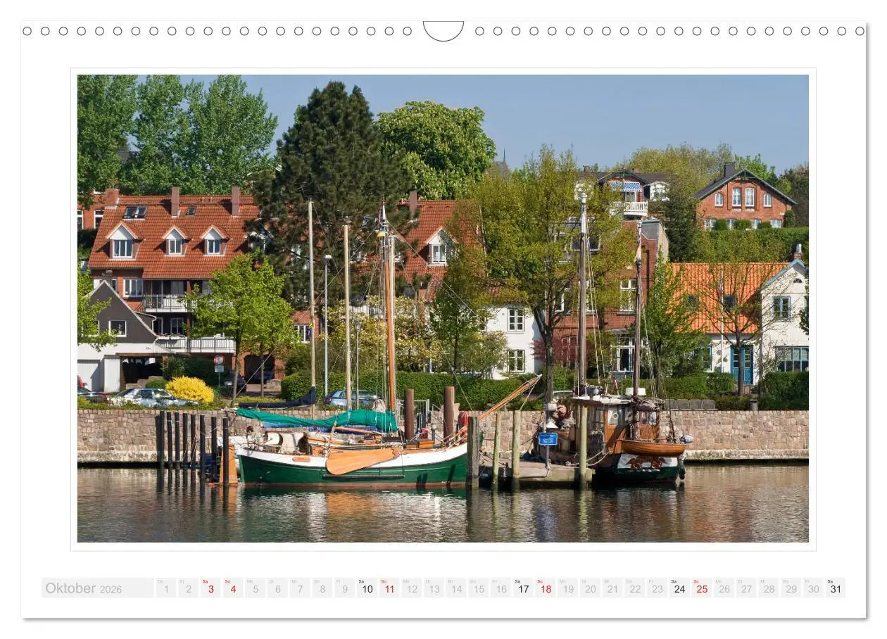 Bild: 9783457832820 | Eckernförder Impressionen (Wandkalender 2026 DIN A3 quer), CALVENDO...