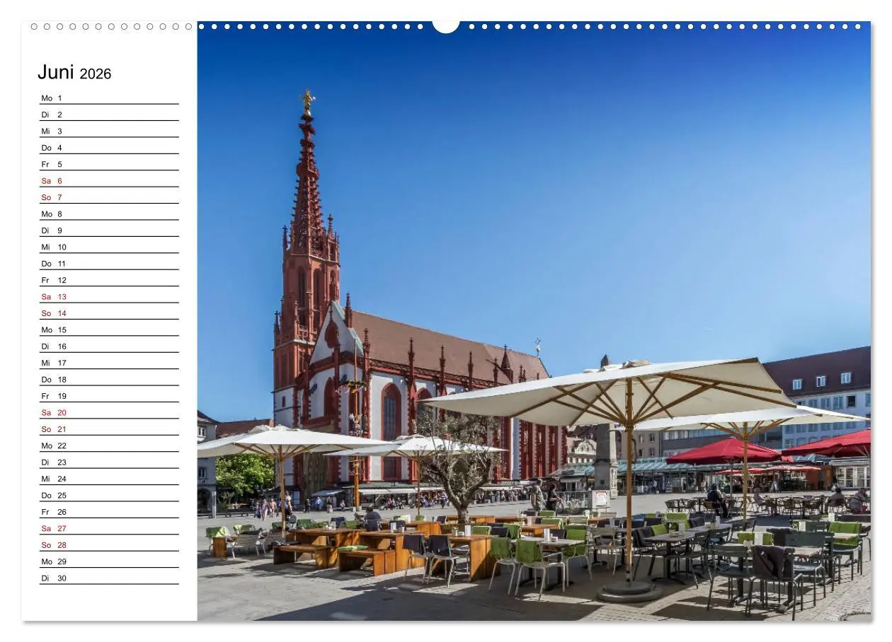 Bild: 9783457902820 | WÜRZBURG Historisches Stadtherz (Wandkalender 2026 DIN A2 quer),...