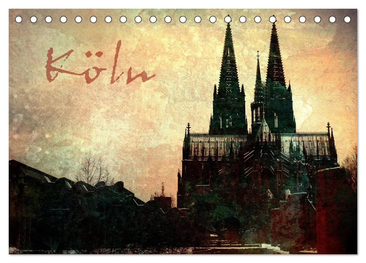 Cover: 9783516232820 | Köln (Tischkalender 2026 DIN A5 quer), CALVENDO Monatskalender | 2026