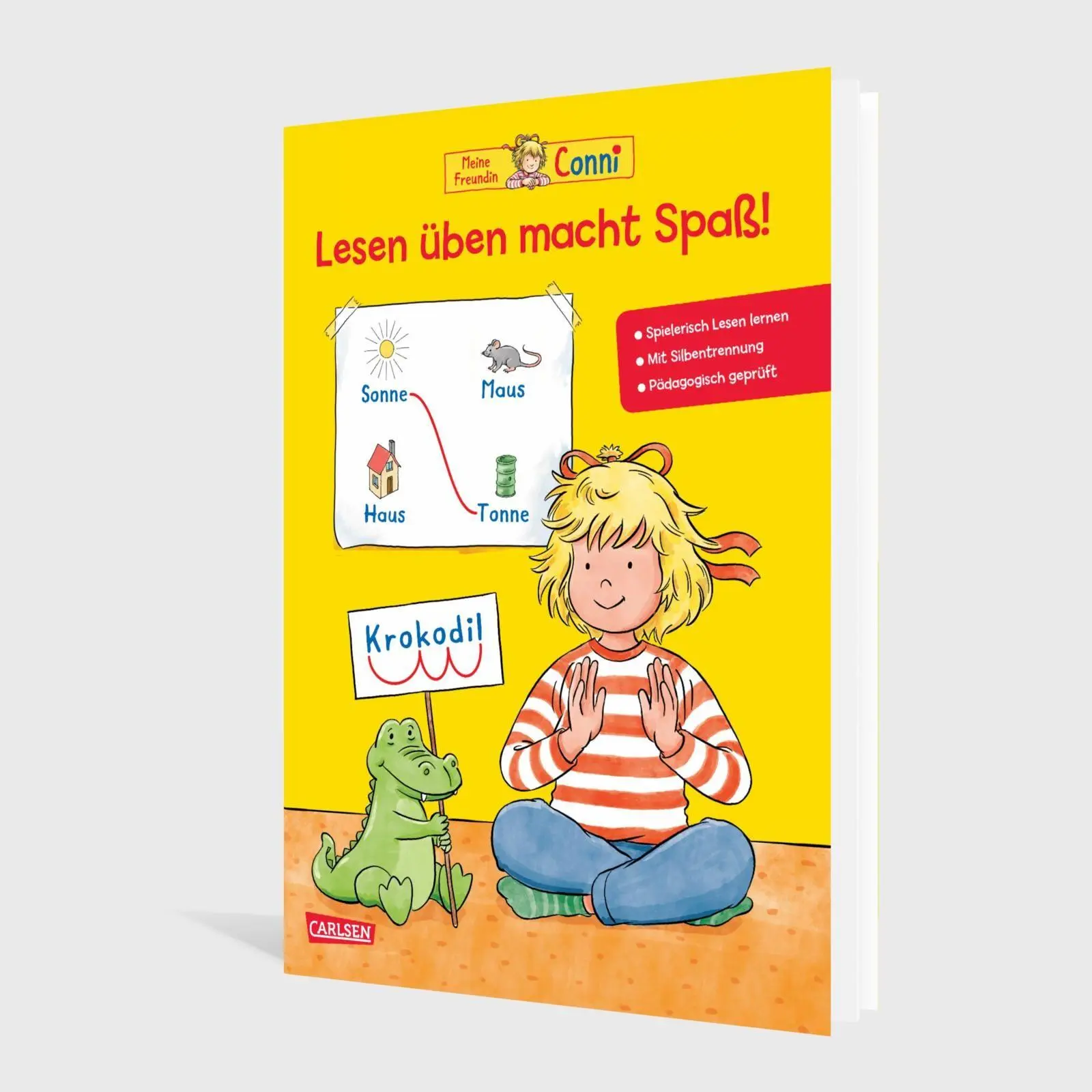 Bild: 9783551192820 | Conni Gelbe Reihe (Beschäftigungsbuch): Lesen üben macht Spaß! | Buch