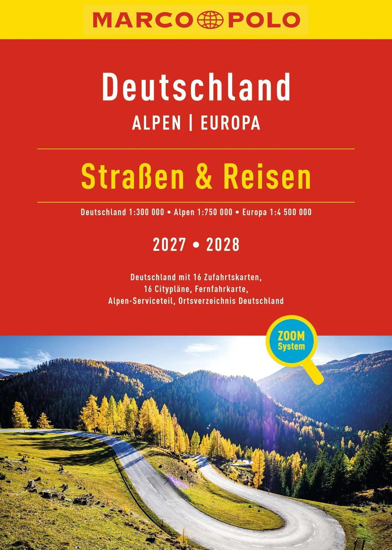 Cover: 9783575022820 | MARCO POLO Straßen &amp; Reisen 2027/2028 Deutschland 1:300.000 | Buch
