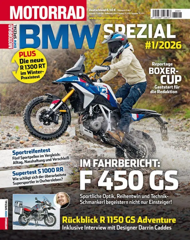 Cover: 9783613322820 | Motorrad BMW Spezial - 01/2026 | BMW F 450 GS | Taschenbuch | 130 S.