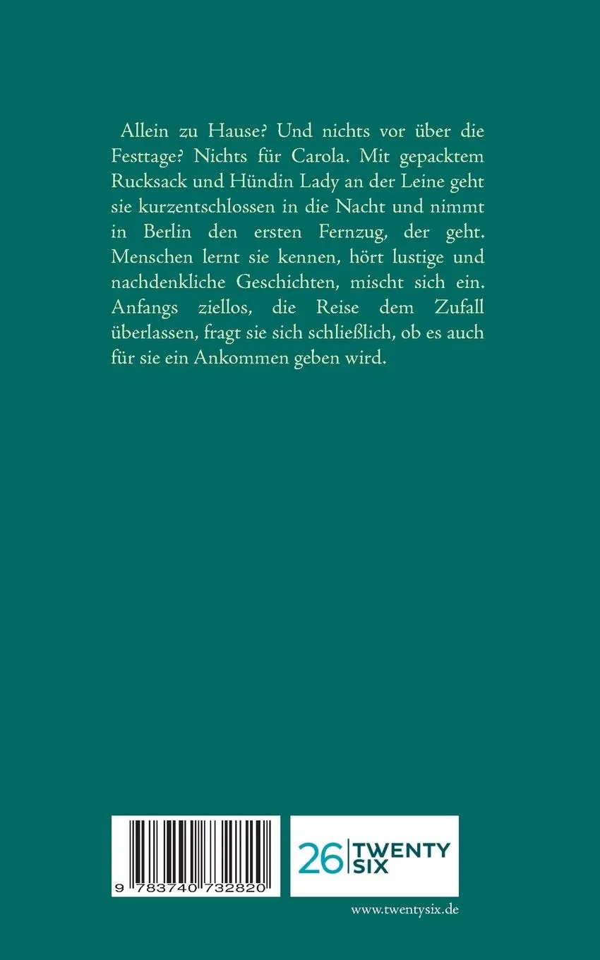 Rückseite: 9783740732820 | Carolas Reise | Gudrun Krohne | Taschenbuch | 196 S. | Deutsch | 2017