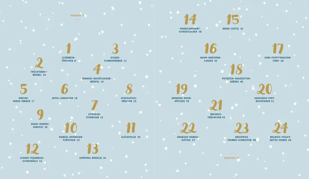 Bild: 9783881172820 | 24 Plätzchen bis Weihnachten | Ein kulinarischer Adventskalender