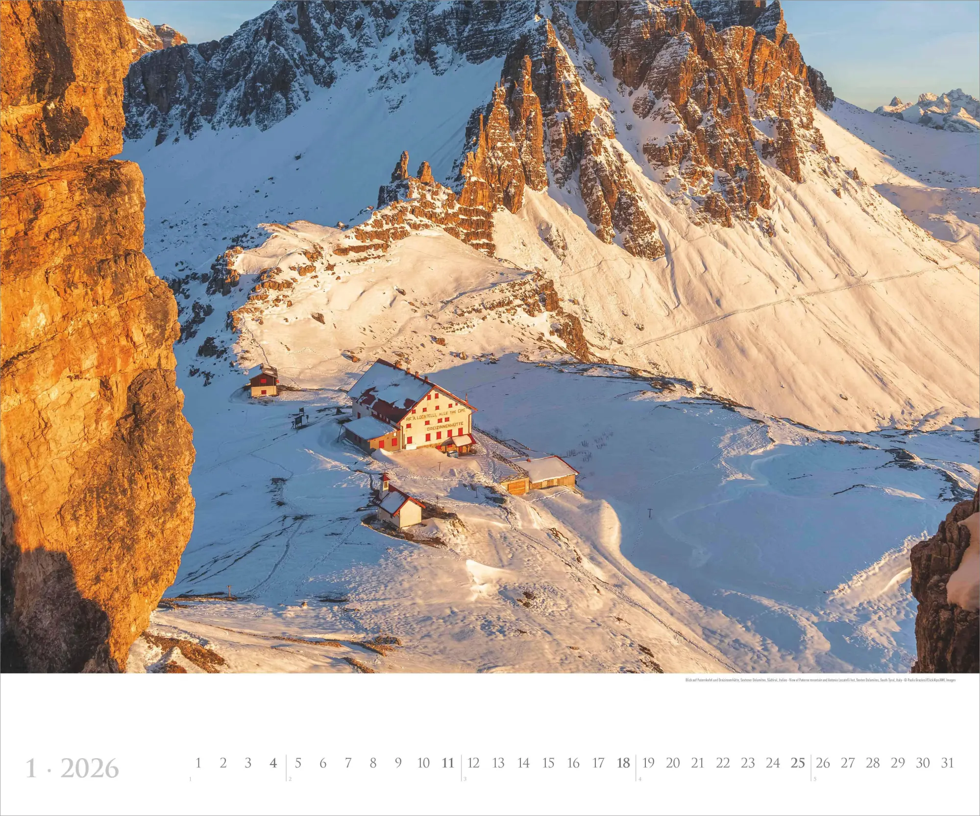 Bild: 4069095002920 | Südtirol 2026 - Bildkalender XXL 60x50 cm - hochwertiger...