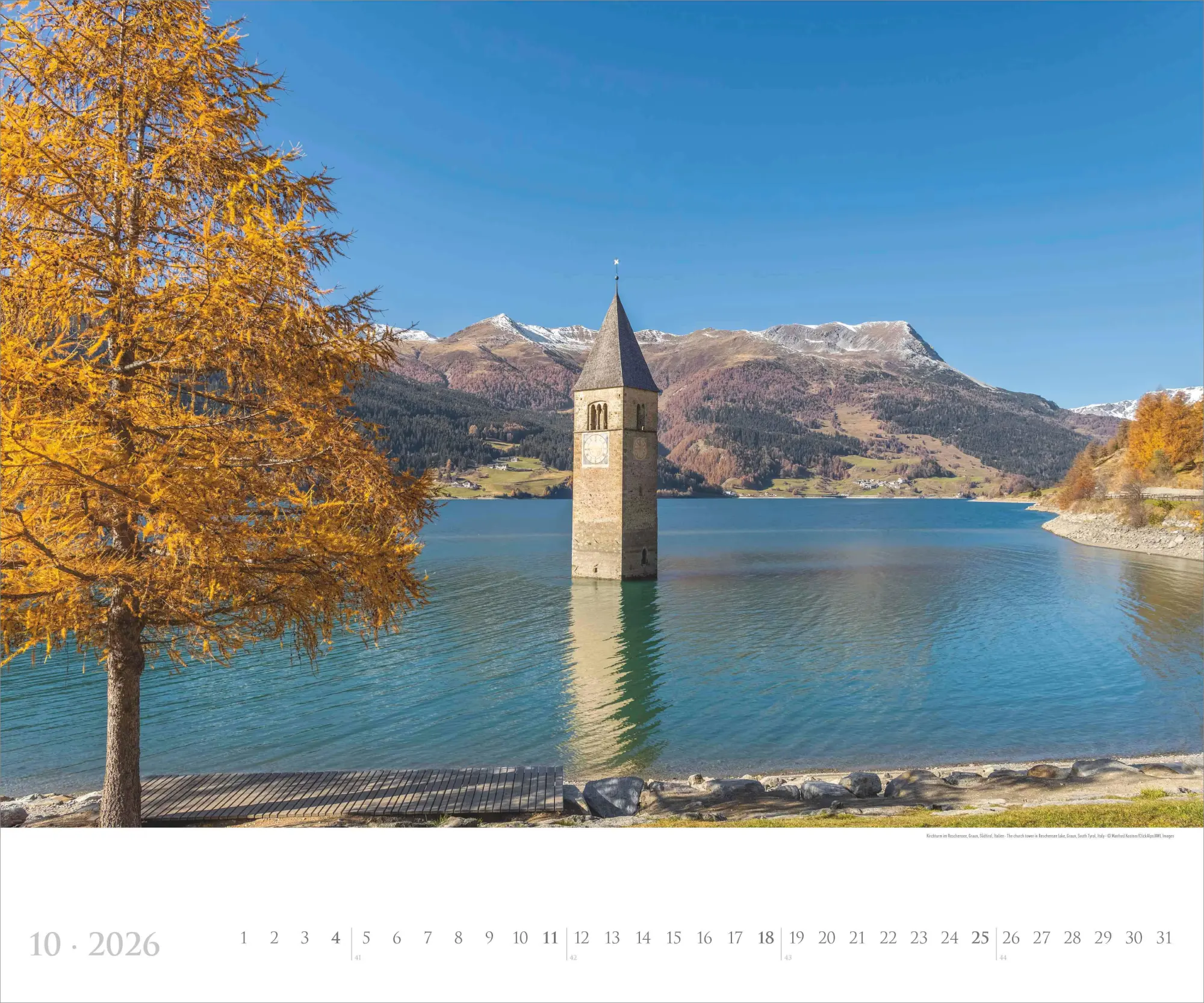 Bild: 4069095002920 | Südtirol 2026 - Bildkalender XXL 60x50 cm - hochwertiger...