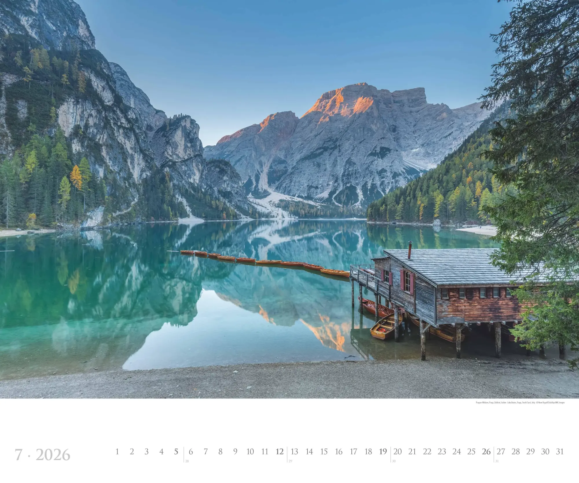 Bild: 4069095002920 | Südtirol 2026 - Bildkalender XXL 60x50 cm - hochwertiger...