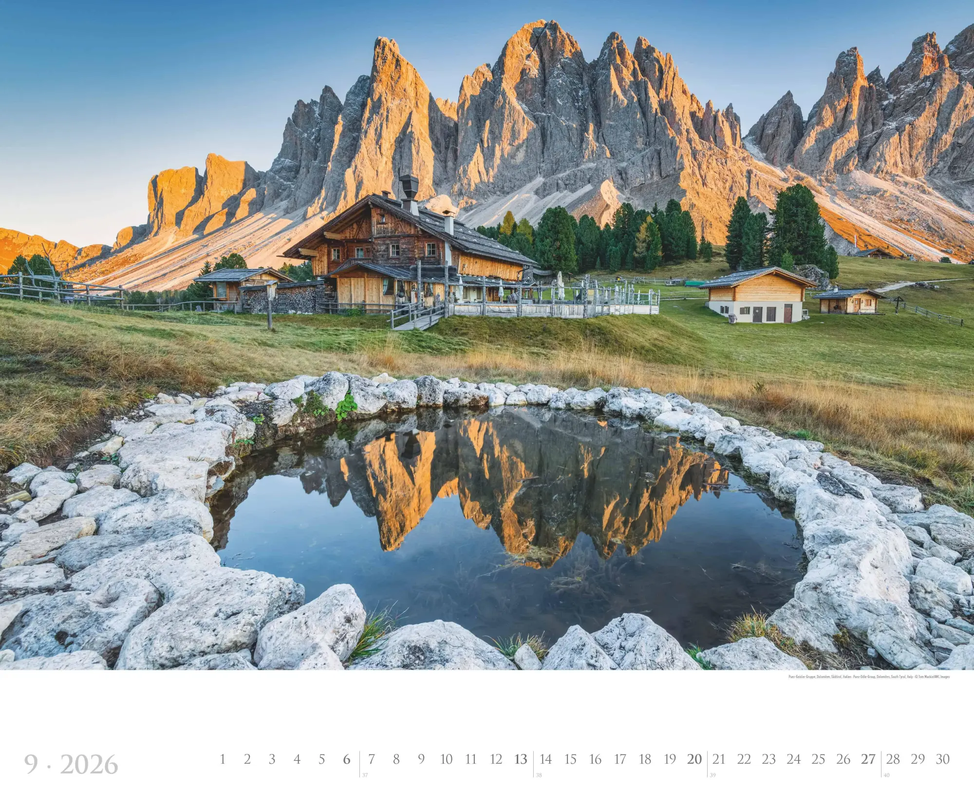 Bild: 4069095002920 | Südtirol 2026 - Bildkalender XXL 60x50 cm - hochwertiger...