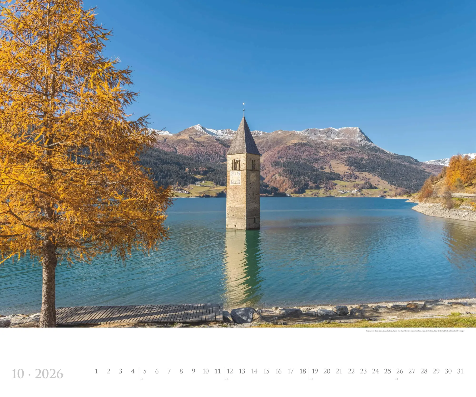 Bild: 4069095002920 | Südtirol 2026 - Bildkalender XXL 60x50 cm - hochwertiger...