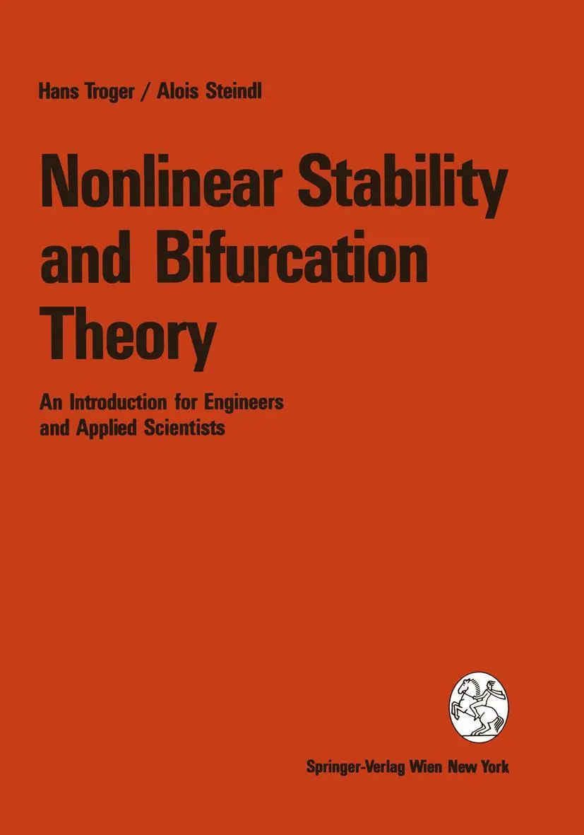Cover: 9783211822920 | Nonlinear Stability and Bifurcation Theory | Hans Troger (u. a.) | xi