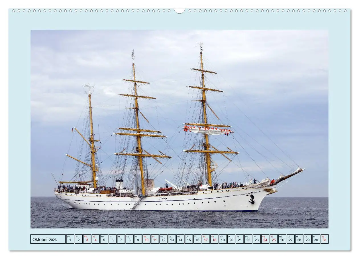 Bild: 9783457682920 | Segelschulschiffe aus aller Welt (hochwertiger Premium Wandkalender...