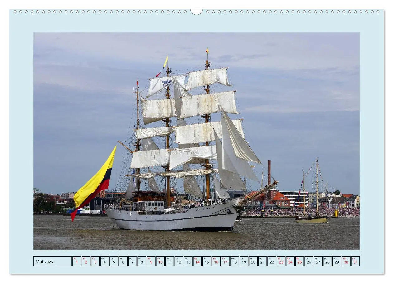 Bild: 9783457682920 | Segelschulschiffe aus aller Welt (hochwertiger Premium Wandkalender...