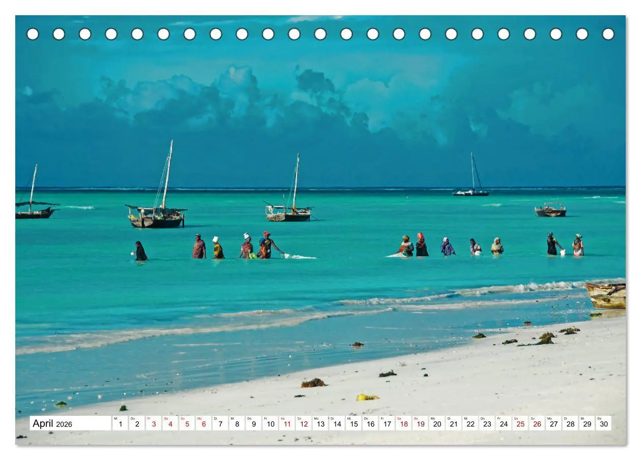 Bild: 9783457752920 | Die Gewürzinsel Sansibar (Tischkalender 2026 DIN A5 quer), CALVENDO...