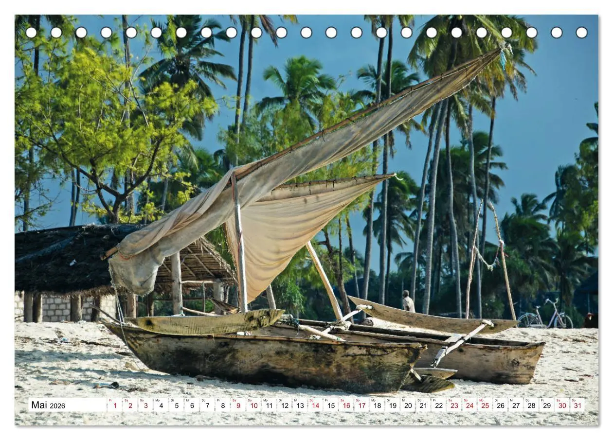 Bild: 9783457752920 | Die Gewürzinsel Sansibar (Tischkalender 2026 DIN A5 quer), CALVENDO...