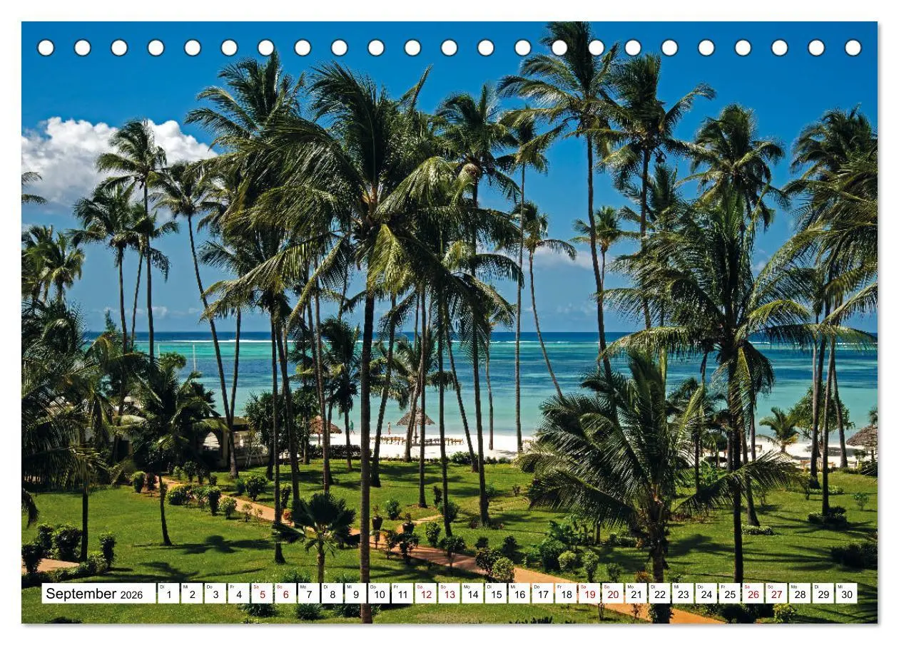 Bild: 9783457752920 | Die Gewürzinsel Sansibar (Tischkalender 2026 DIN A5 quer), CALVENDO...