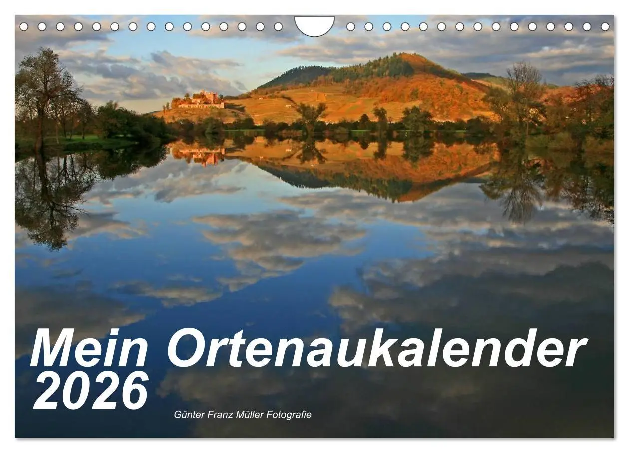 Cover: 9783516152920 | Mein Ortenaukalender 2026 (Wandkalender 2026 DIN A4 quer), CALVENDO...