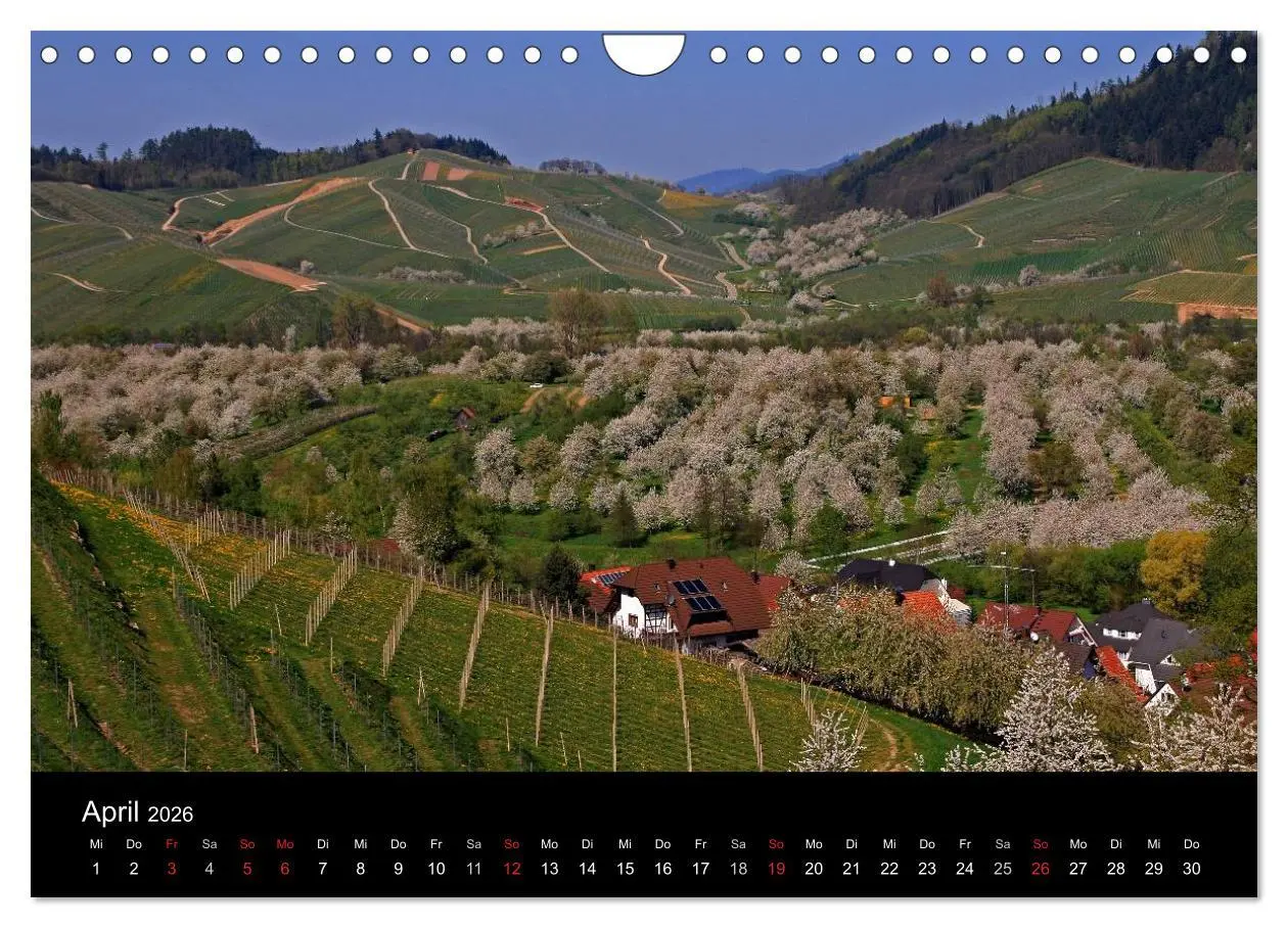 Bild: 9783516152920 | Mein Ortenaukalender 2026 (Wandkalender 2026 DIN A4 quer), CALVENDO...