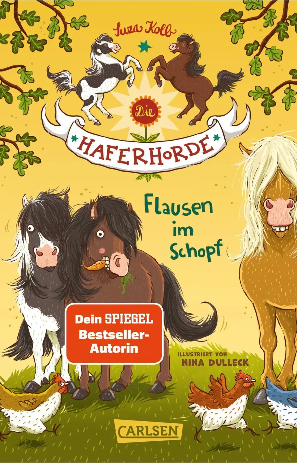 Cover: 9783551322920 | Die Haferhorde 1: Flausen im Schopf | Suza Kolb | Taschenbuch | 160 S.