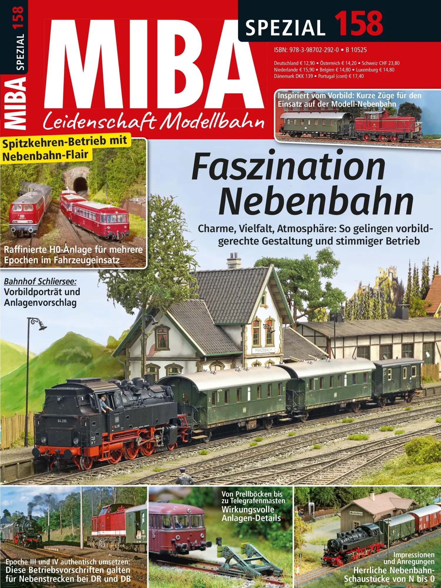 Cover: 9783987022920 | Faszination Nebenbahn | MIBA Spezial 158/2026 | Broschüre | 100 S.