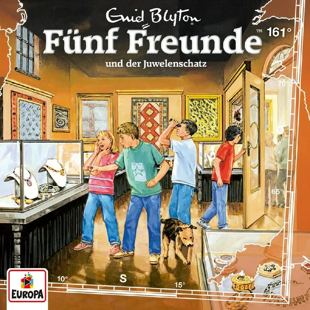 Cover: 196588773020 | Folge 161: und der Juwelenschatz | Hörspiel | Fünf Freunde | Audio-CD