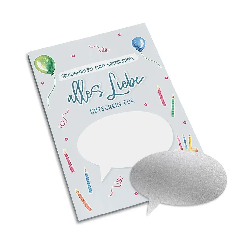 Cover: 4250222933020 | Alles Liebe | Gutscheinkarte mit Rubbeletikett | Sonstige Handelsware