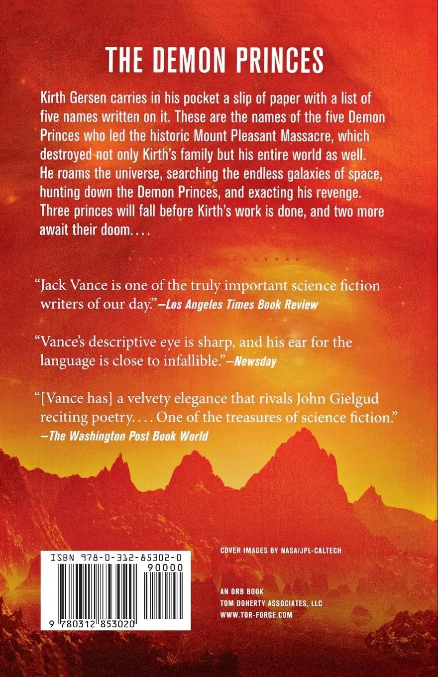 Rückseite: 9780312853020 | The Demon Princes, Vol. 1 | Jack Vance | Taschenbuch | Englisch | 1997