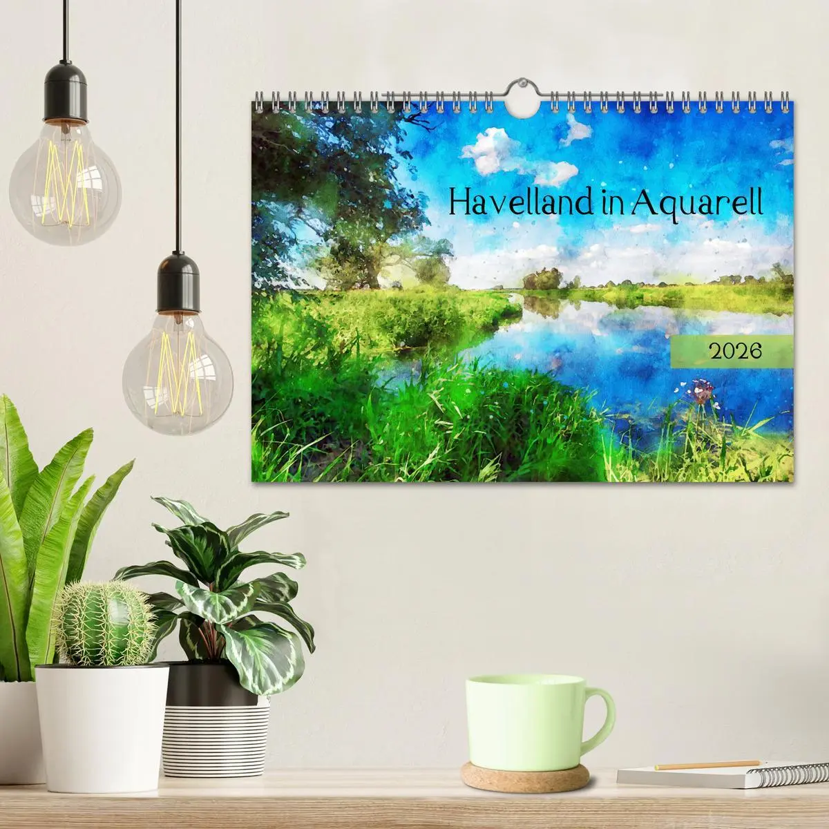 Bild: 9783457713020 | Havelland in Aquarell (Wandkalender 2026 DIN A4 quer), CALVENDO...