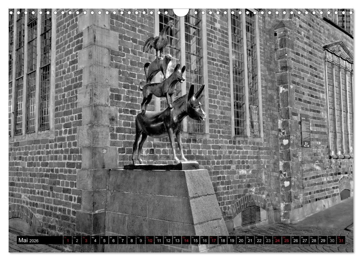 Bild: 9783516043020 | Historisches Bremen (Wandkalender 2026 DIN A3 quer), CALVENDO...