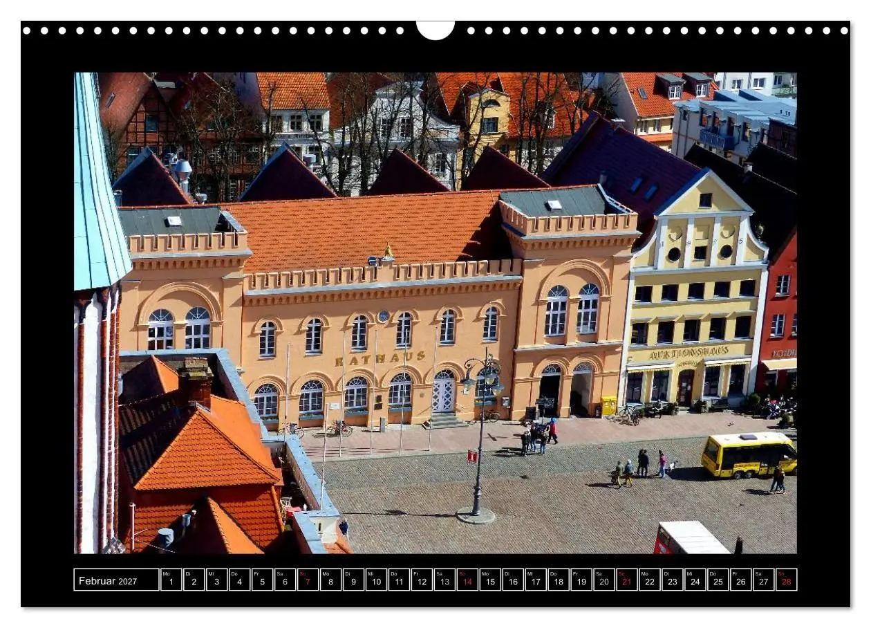 Bild: 9783594023020 | Residenzstadt Schwerin (Wandkalender 2027 DIN A3 quer), CALVENDO...