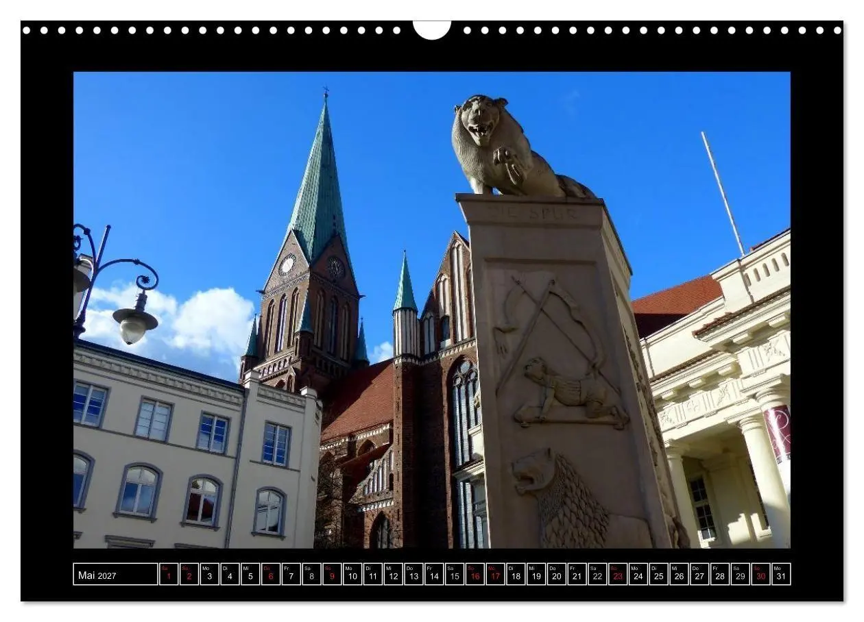 Bild: 9783594023020 | Residenzstadt Schwerin (Wandkalender 2027 DIN A3 quer), CALVENDO...